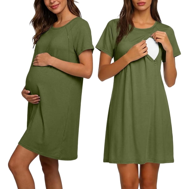 breastfeeding dresses casual Latched Mama Daily Maxi Nursing Dress Product Description Pregnancy Clothes Casual Nursing Dresses