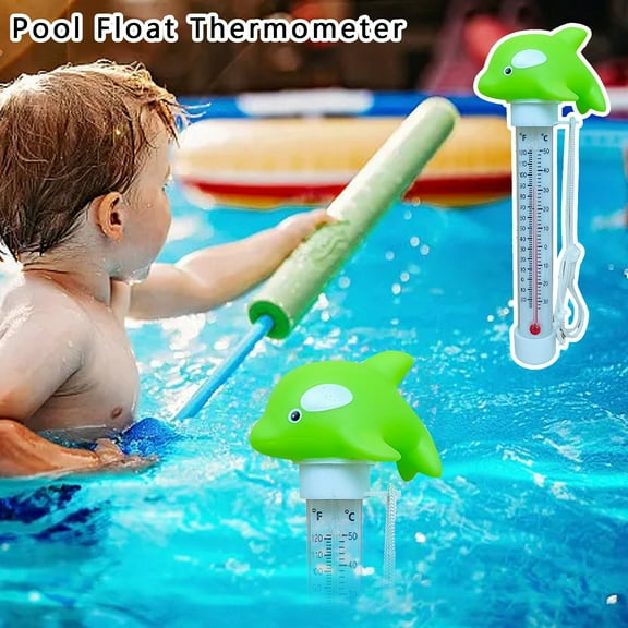 Floating Pool Thermometer – Large Easy-Read Display, Shatter-Resistant Design for Swimming Pools, Hot Tubs, Spas & Fish Ponds