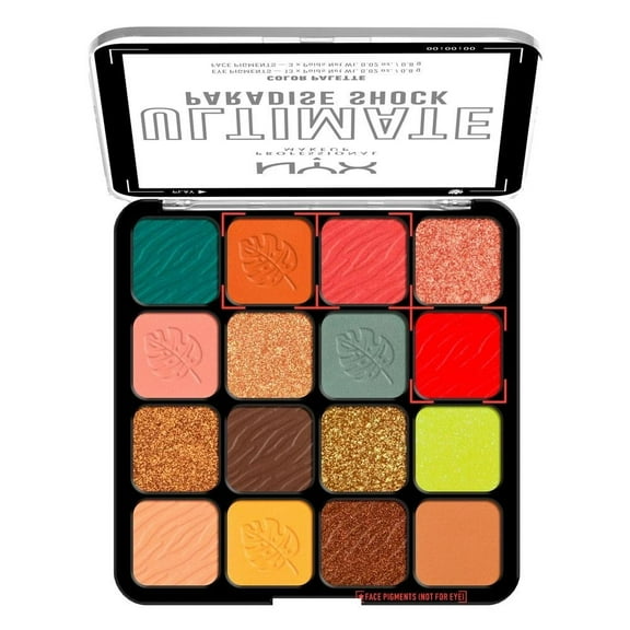 Paleta de Sombras Nyx Professional Makeup Ultimate Paradise Shock
