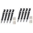 thumbnail image 2 of 8 Pcs Pen Screwdriver Handy Tool 8 in 1 Magnetic Pocket Screwdriver Multi-Function Mini Gadgets Repair Tools (Black), 2 of 10