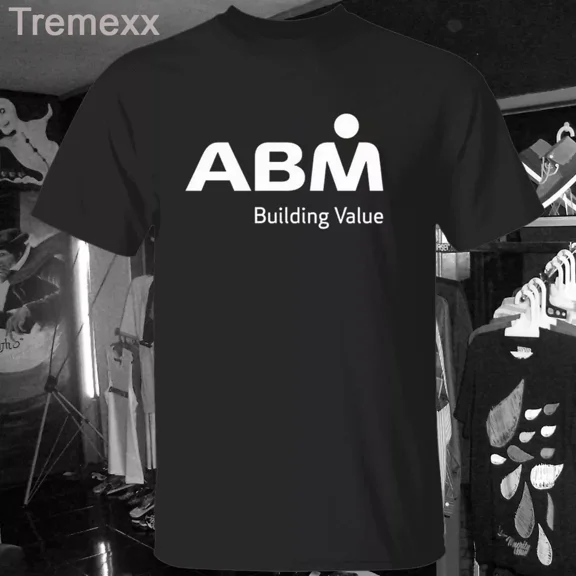 New Shirt ABM building Industries Logo T-Shirt Funny Made In USA S to 5XL