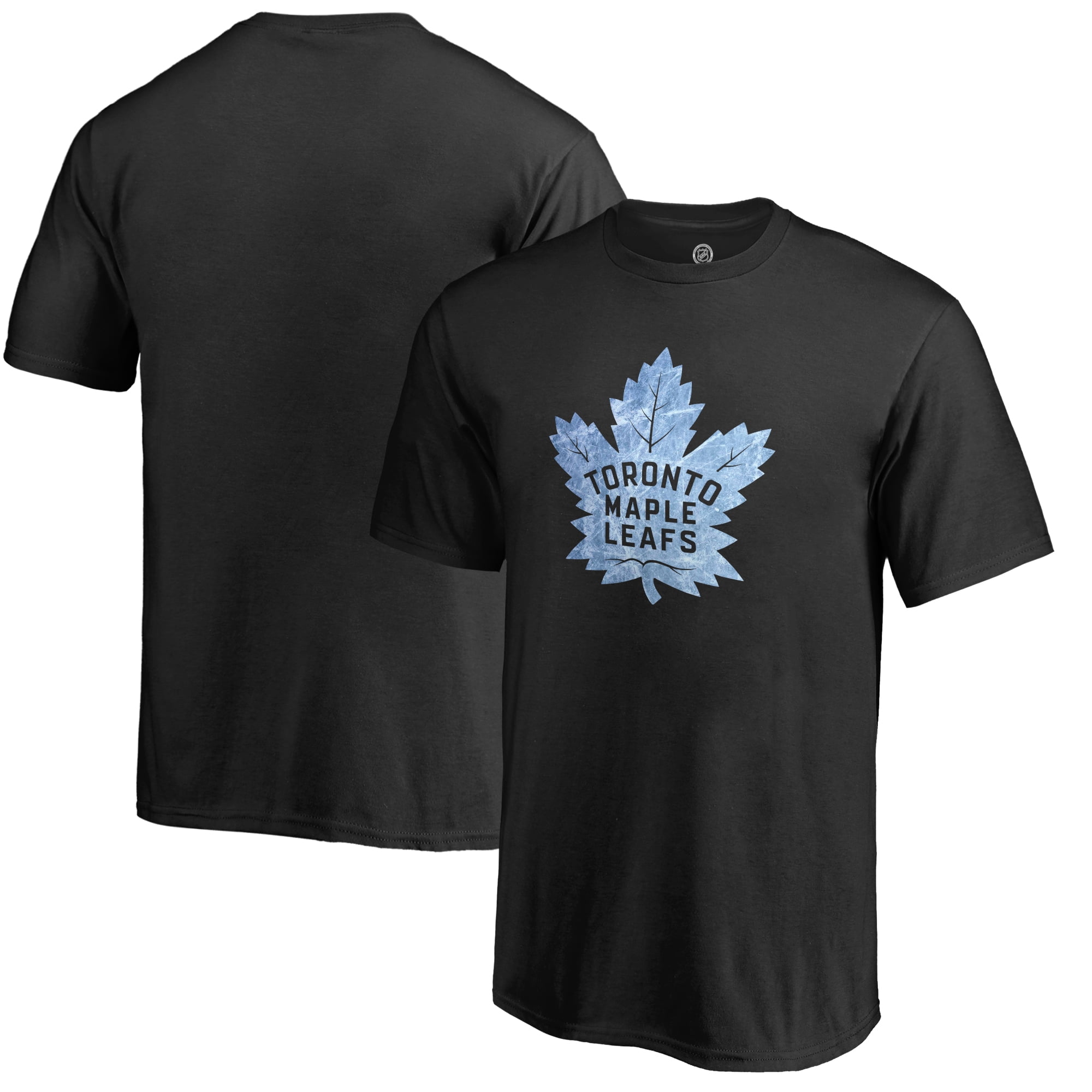 Toronto Maple Leafs Youth Pond Hockey T-Shirt Black by Football Fanatics/Ruppshirts