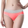 thumbnail image 3 of Gkeoshab Panties for Women Women's Cotton Underwear High Waist Women's Briefs Breathable Mid Waist Plus Size Underpants, 3 of 3