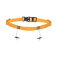 thumbnail image 3 of Cinturón elástico para triatlón y running, práctico portanúmeros, accesorio deportivo unisex. naranja, 3 of 9