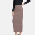 thumbnail image 2 of Sngxgn Skirts for Women Pleated Skirts with High Waisted(Beige,One Size), 2 of 6