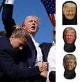 thumbnail image 2 of ❀Full Face President-Elastic-Mask 3D Printed Donald 2025 Headgear H09C2, 2 of 6