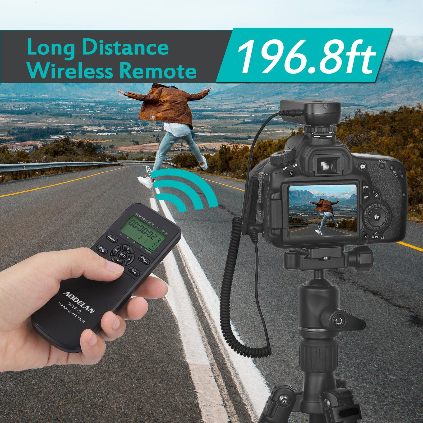 Lens Long Exposure Timelapse M50 Wireless Shutter Camera Remote