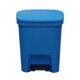 thumbnail image 1 of Cubo de basura Uanit de 10 l con pedal, de plástico, con escalones, para cocina, color negro, 1 of 8