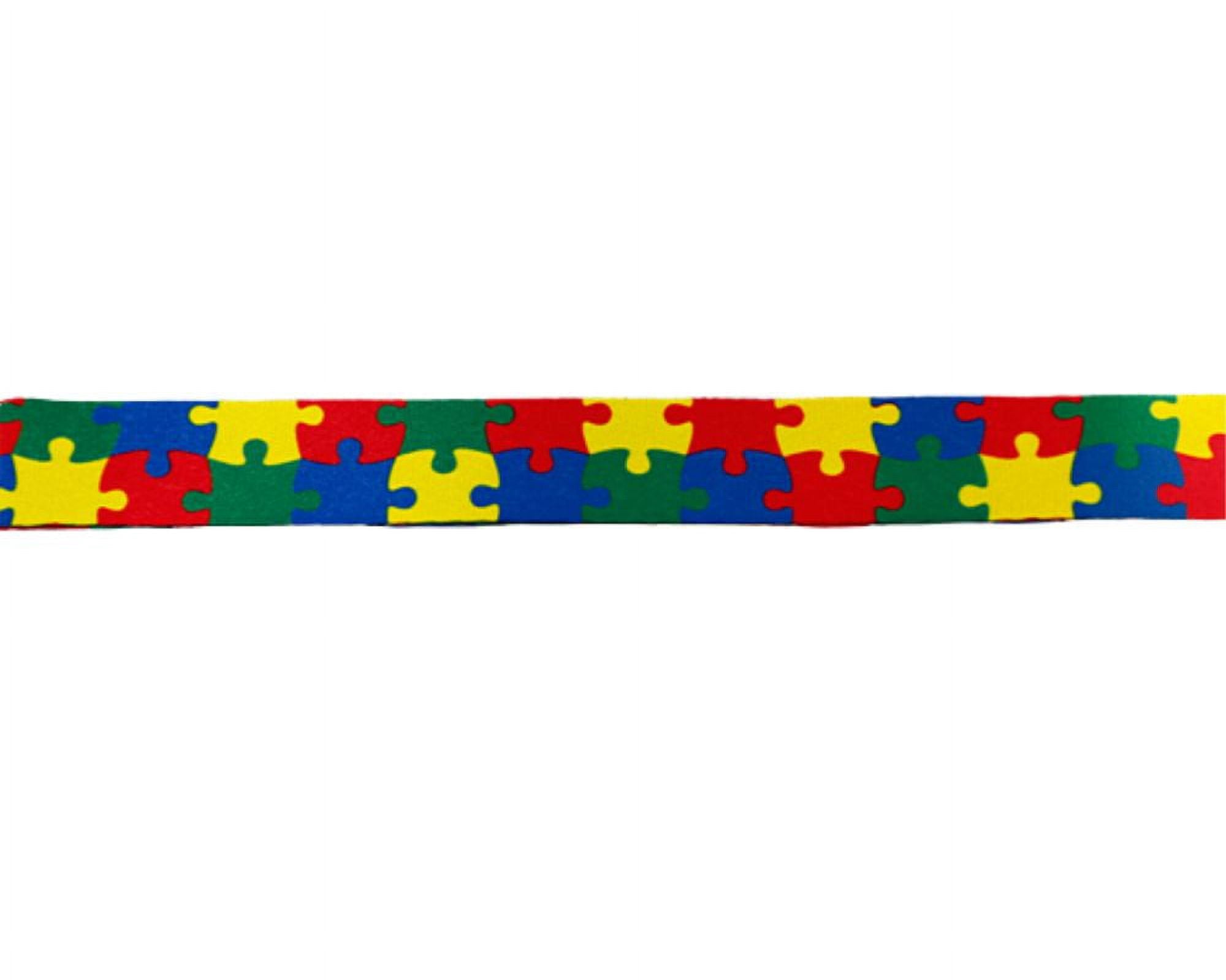 Bulk Autism Puzzle Piece Autism Awareness Lanyards (25 Lanyards)