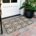 thumbnail image 6 of Addison Rugs Chantille Indoor/Outdoor Transitional Geometric Brown Washable Rectangle Rug, 1'8" x 2'6", 6 of 6