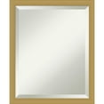 thumbnail image 2 of Amanti Art Grace Brushed Gold Narrow Beveled Wood Wall Mirror 22 x 22 in., 2 of 5