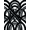 Black, Pattern 9, variant on ODIKA 4'x6' Machine Washable Non-Slip Area Rug, Geometric Charcoal Gray High Traffic Rug, Gray, 1102012
