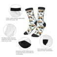 thumbnail image 3 of Uemuo Excavator Printed Kids Boys Socks Seamless Crew Socks Crazy Funny Athletic Sport Socks for Children, 3 of 6