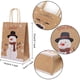 thumbnail image 5 of 12 bolsas de papel Kraft navideñas creativas, bolsas de regalo de Navidad, bolsas de papel portátiles para embalaje navideño, 5 of 5