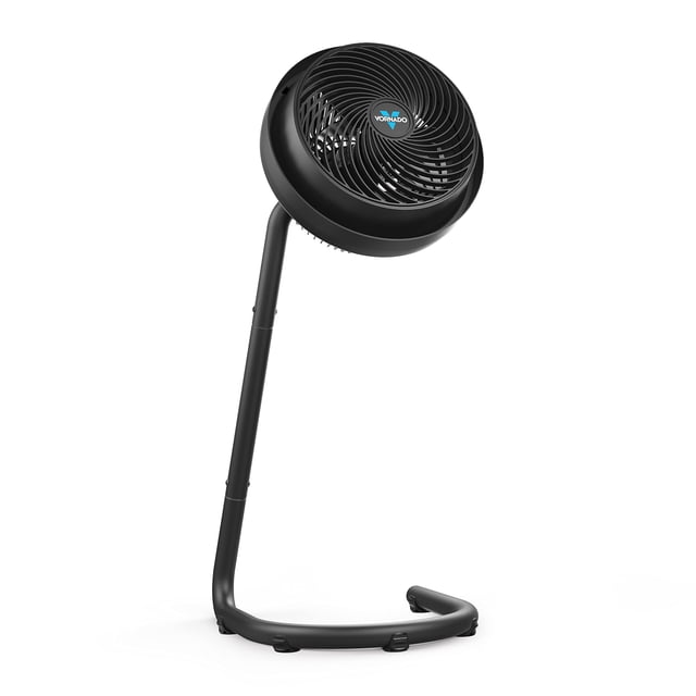 Ventilador circulador de aire Vornado 783 de tamaño completo para toda la habitación, negro