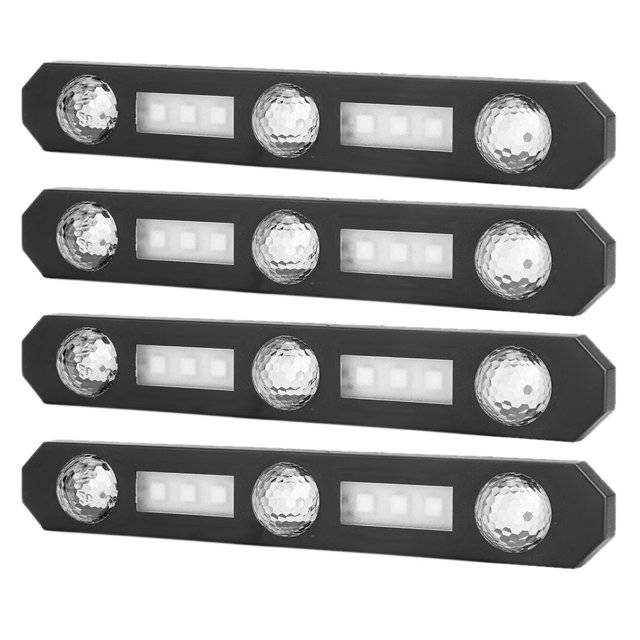 Kit de tira de luces LED para parte inferior del asiento, luz decorativa Interior del coche con efecto estrella, 4 Uds.