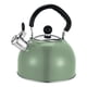 thumbnail image 1 of Tetera eléctrica con silbato, calentamiento rápido, acero inoxidable. Verde, 1 of 9