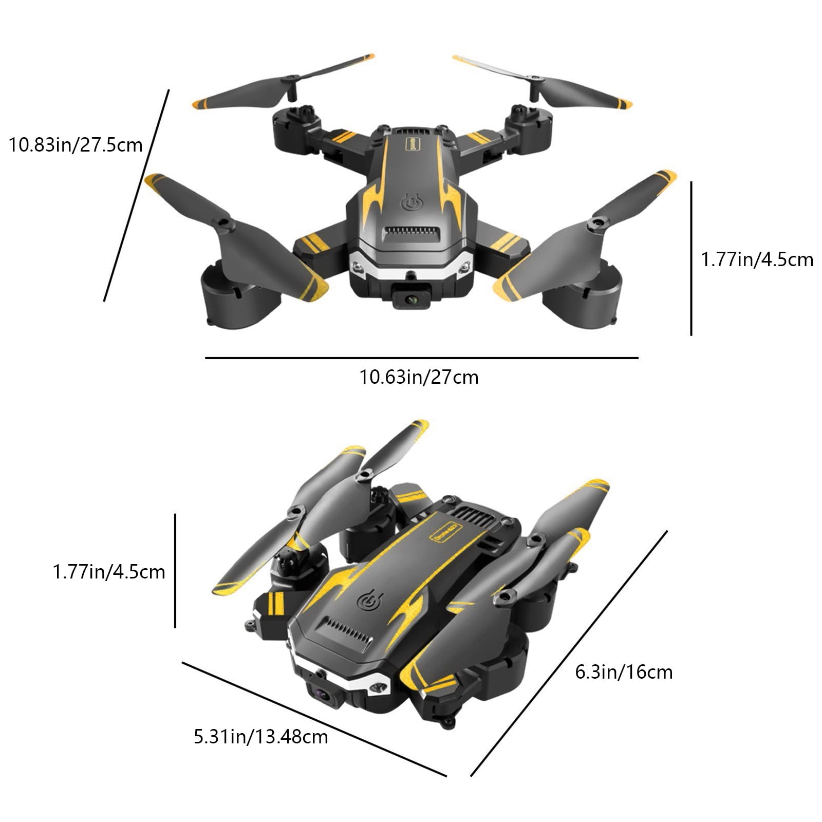 Drone with Camera for Beginners and Teens, Dual Camera with Obstacle Avoidance, Foldable FPV RC Quadcopter with Long Flight Time for Indoor and Outdoor