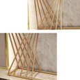 thumbnail image 3 of Writings on the Wall Table Console - Style 4, Métal et Pierre, pour Salon, Chambre, Bureau, Ronde, 3 of 3
