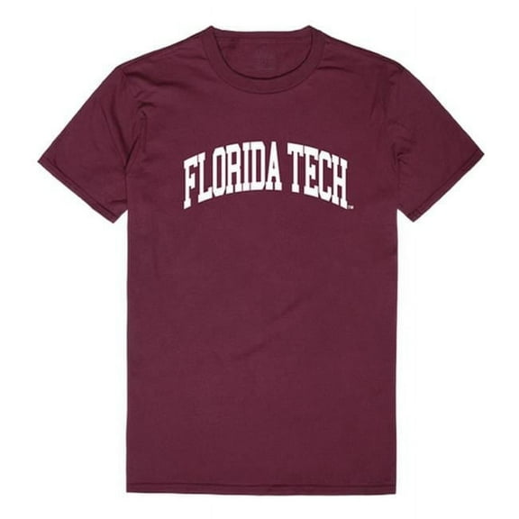 W Republic 537-304-MAR-04 Florida Institute of Technology Men College T-Shirt, Maroon White - Extra Large