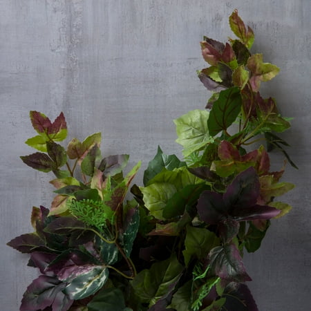UPC: 0191518186086 | Green & Purple Hanging Cottonwood Bush by Ashland®