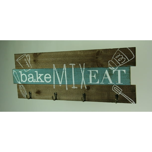 Rustic Wood Decorative Kitchen Wall Plaque With Hooks Com - Decorative Wall Plaques For Kitchen Rustic Wood Decorative Kitchen Wall Plaque With Hooks Com - Decorative Wall Plaques For Kitchen