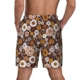 thumbnail image 2 of Lsque Mens Swim Trunks Sunflowers Pattern - Bathing Suit Compression Liner - Beach Swim Shorts Swimwear - (S-3XL) - Stretch Quick Dry -3X-Large, 2 of 9