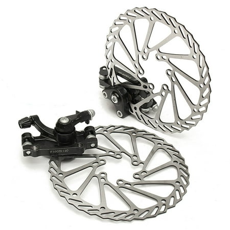160MM MTB Bike Mechanical Disc Brake Front and Rear Brake WIth G2 Rotors (Best Mechanical Disc Brakes)