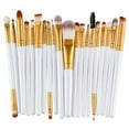 thumbnail image 6 of 20pcs Makeup BRUSHES Kit Set Powder Foundation Eyeshadow Eyeliner Lip Brush NEW … (PURPLE + GOLD), 6 of 9
