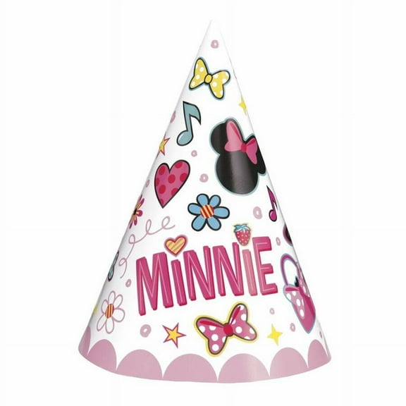 Partypro 79261 Iconic Minnie Mouse Party Hats