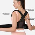 thumbnail image 3 of WDOplteas Hombro ajustable lumbar transpirable grande-X para hombres mujeres (M negro), 3 of 9