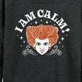 thumbnail image 3 of Hocus Pocus - I'am Calm - Women's Lightweight French Terry Long Sleeve Shirt, 3 of 5