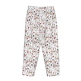 thumbnail image 5 of Xecao Cat Bear Rabbit Women's Straight Lounge Pajama Pants: The Epitome of Relaxed Sleepwear, 5 of 9