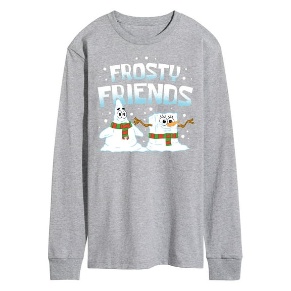 SpongeBob SquarePants - Frosty Friends - Men's Long Sleeve T-Shirt