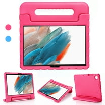 Allytechgroup Kickstand Case for Google Pixel Tablet 2023, Fashion Lightweight EVA Foam Handle Stand Kids Friendly Shockproof Cover Case - Rose