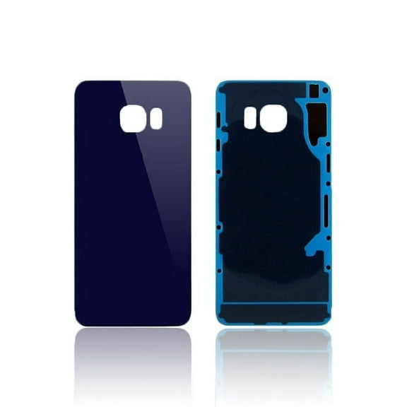 Replacement Back Cover Glass Compatible For Samsung Galaxy S6 Edge Plus (Black Sapphire)