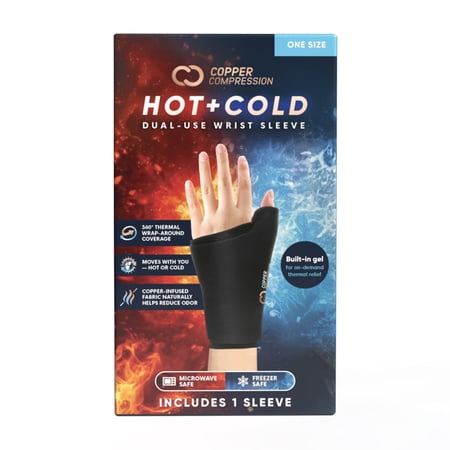 CopperFreeze® Hot + Cold Therapy Wrist Sleeve by Copper Compression®