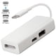 thumbnail image 1 of Adaptador Magsafe, 3 en 1 Adaptador convertidor USB-c a Magsafe 1/2 para teléfonos inteligentes portátiles, 1 of 3