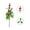 C, variant on Long Artificial Greenery Stem Branches, Versatile Faux Plant Sprigs for DIY Floral Bouquet Table Home Decor
