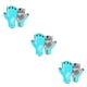 thumbnail image 2 of Eigraketly 1 par de medio guantes para senderismo, manoplas auxiliares de cuero PU para ciclismo, almohadilla antideslizante multiusos, Type1 NO1, 2 of 6