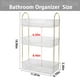 thumbnail image 5 of Organizador de mostrador de baño Shuang Qing de 3 niveles, plástico transparente, 5 of 6