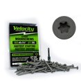 Velocity Exterior Wood Screw Diy Pack 100 Wood Screws, Made With Carbon