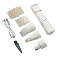 thumbnail image 2 of CBFFDC USB Rechargeable Pet Clipper 4 in 1 Electric Pet Grooming Kit Silent Low Noise Waterproof Easy to Clean Multi Cutter Head Portable Pet Hair Trimmer, 2 of 6
