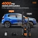 thumbnail image 4 of NEXPOW Hidrolavadora 2000W, 4000 PSI Máx., 2.6 GPM, con Manguera de 9 Metros, 4 Boquillas de Presión Diferentes, Hidrolavadora Eléctrica Cañón de Espuma, Ideal para Autos y Patios, 4 of 10