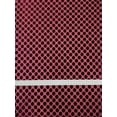 thumbnail image 2 of 1.5 Inch Circles on Burnout Out Velvet Polyester Spandex Fabric by The Yard (Burgundy), 2 of 3