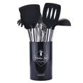 thumbnail image 4 of Amdohai Kitchen Utensils Set 8Pcs Silicone Non-stick Barreled Cooking Utensils Stainless Steel Handle Silica Gel Utensil Kitchenware Set, 4 of 8