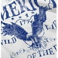 thumbnail image 5 of USA Land of the Free Patriotic Eagle Toddler Boy Girl T Shirt Infant Toddler Brisco Brands 4T, 5 of 6