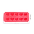 thumbnail image 2 of Molde de Hielos Boris Con Form de Corazon Color Rojo, 2 of 3