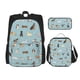 thumbnail image 1 of Balery Dog Pets Mochila Escolar 3 en 1 para Niños - Mochila Resistente con Lonchera Térmica y Estuche - Mochila Escolar para Niños y Niñas, 1 of 7