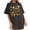 Gray Tops, variant on Htigea Cute Graphic Tees for Women Oversized Summer T Shirts Casual Short Sleeve Crewneck Tops Gray S